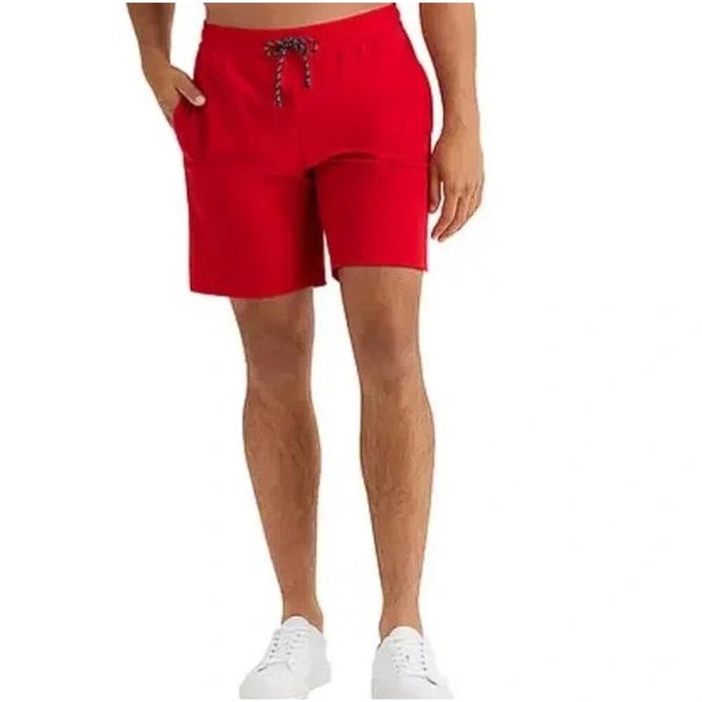 RHONE Men's 8” Eco Lounge Resort Short Size XL In Red